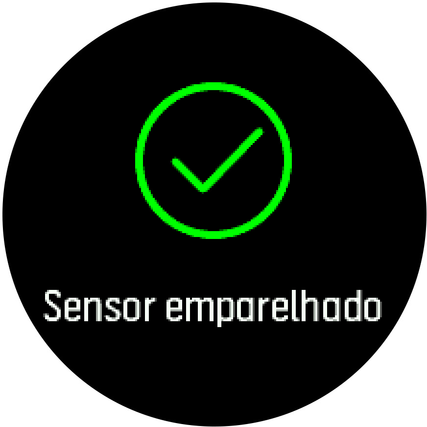 Sensor emparelhado Trainer