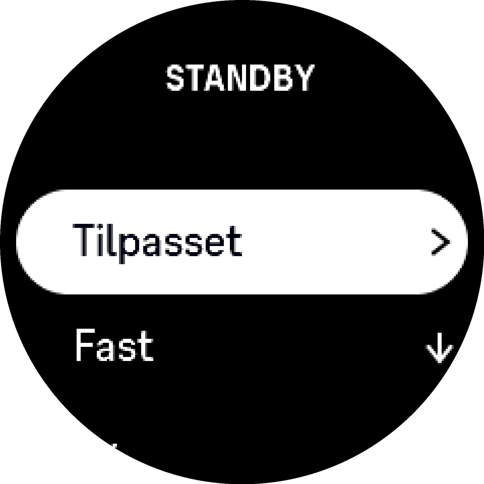 Bakgrunnsbelysningsinnstillinger S9PP