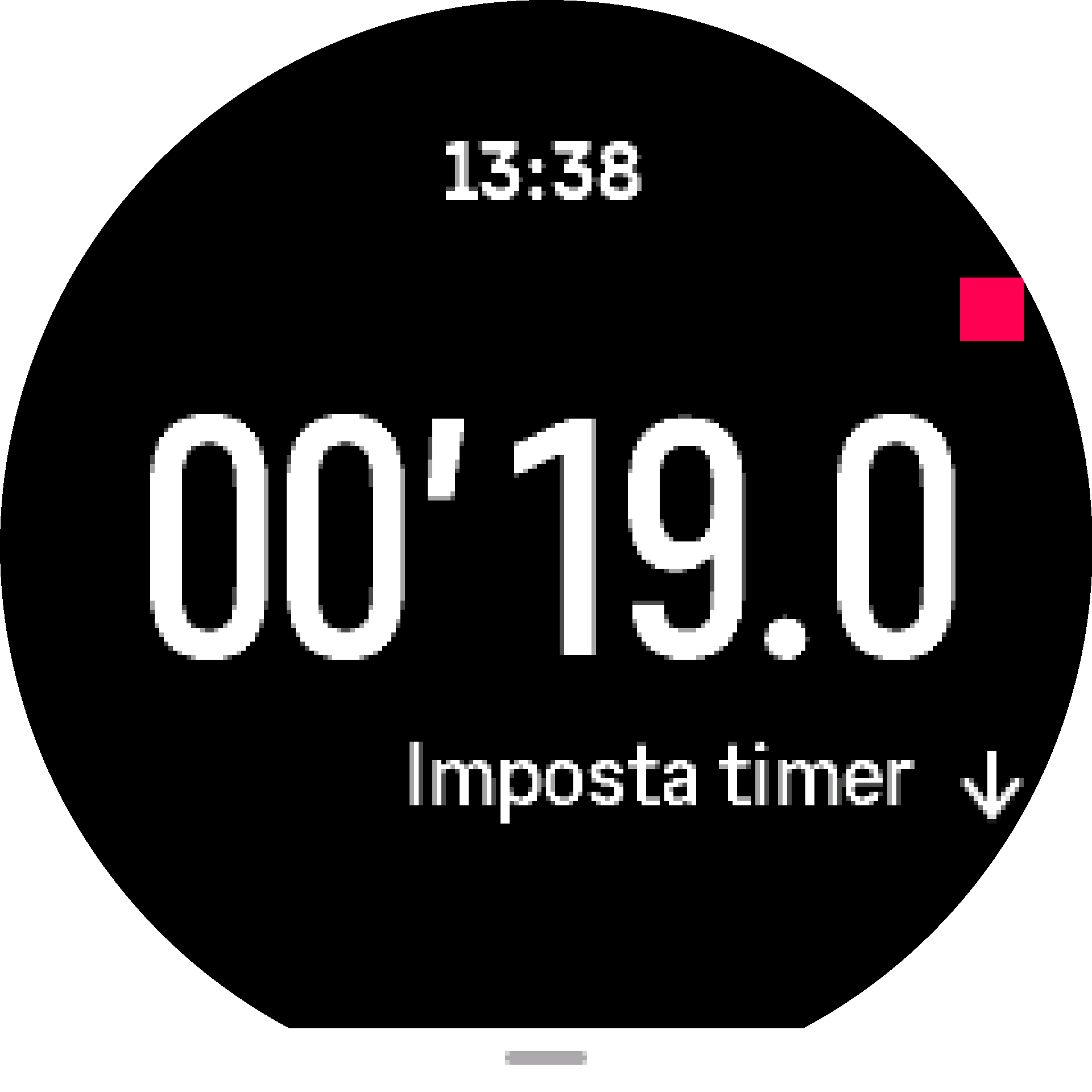Widget timer cronometro