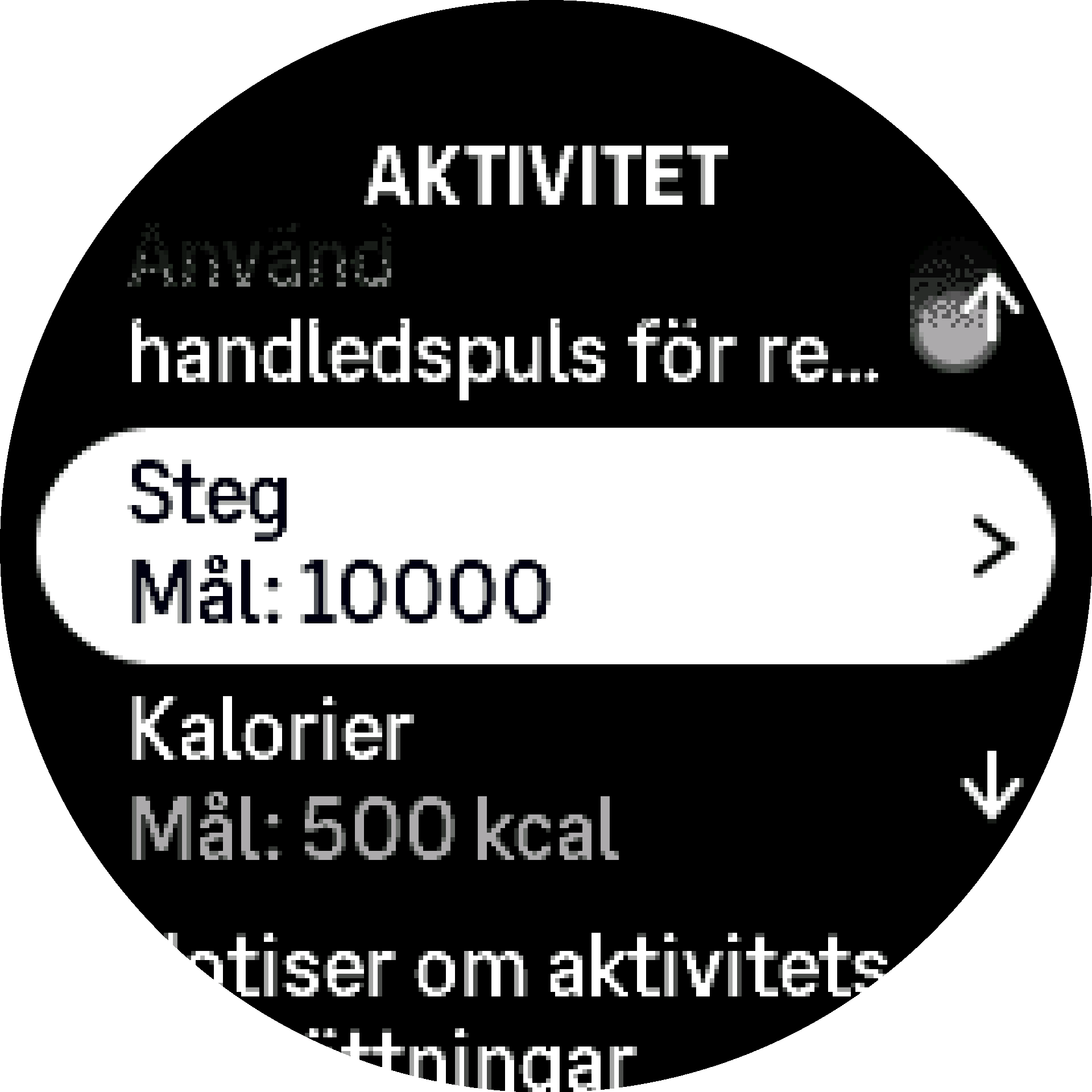Aktivitetsmål S9PP