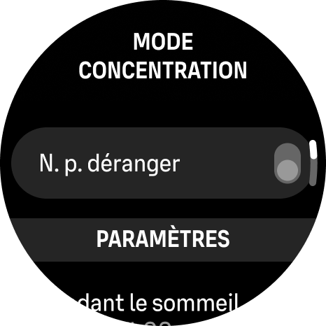 focus mode