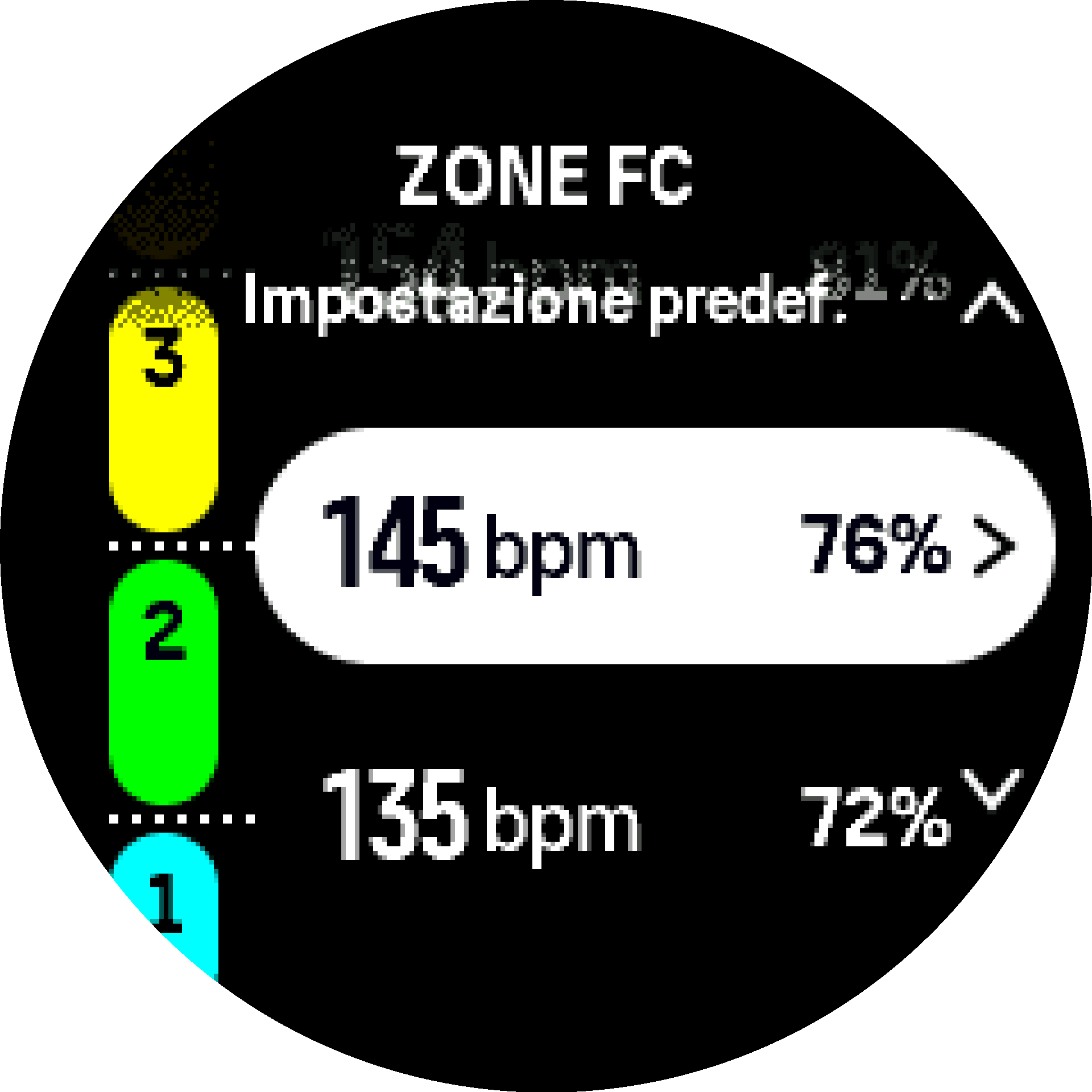 Zone FC predefinite S9PP