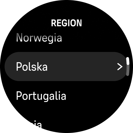 select region