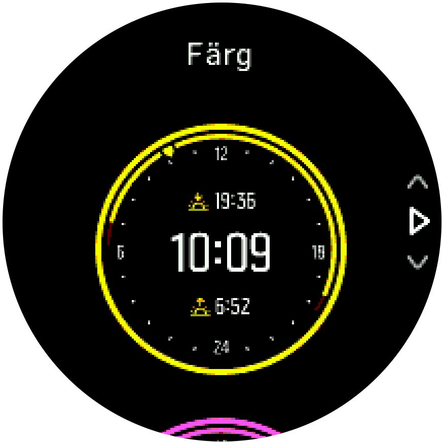 watchface color Trainer-en