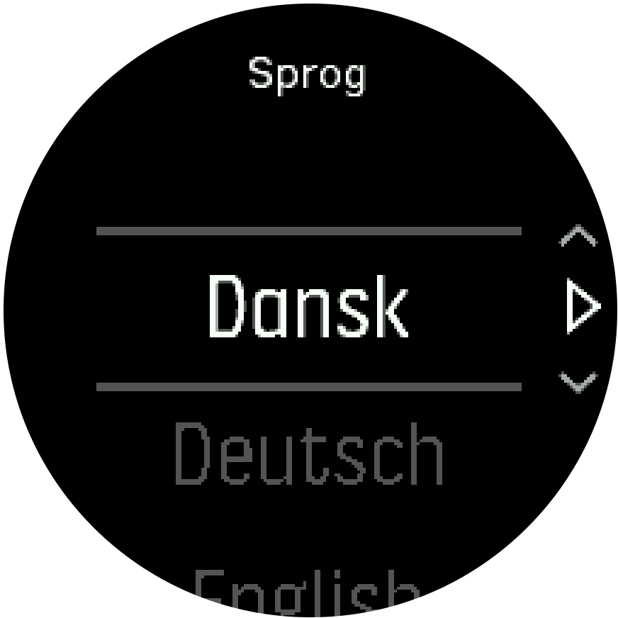 Select language Spartan Trainer