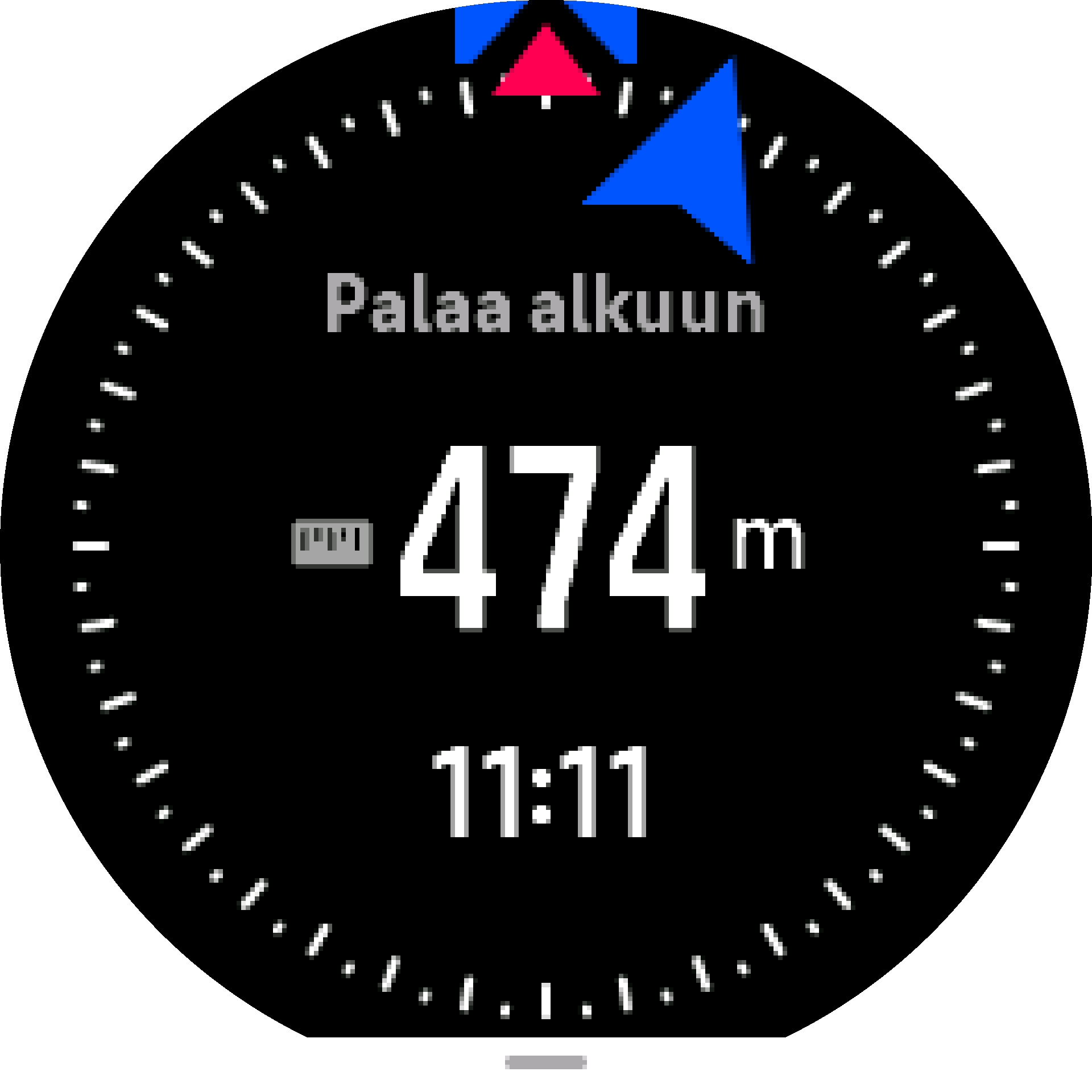 Palaa alkuun -näyttö S9PP