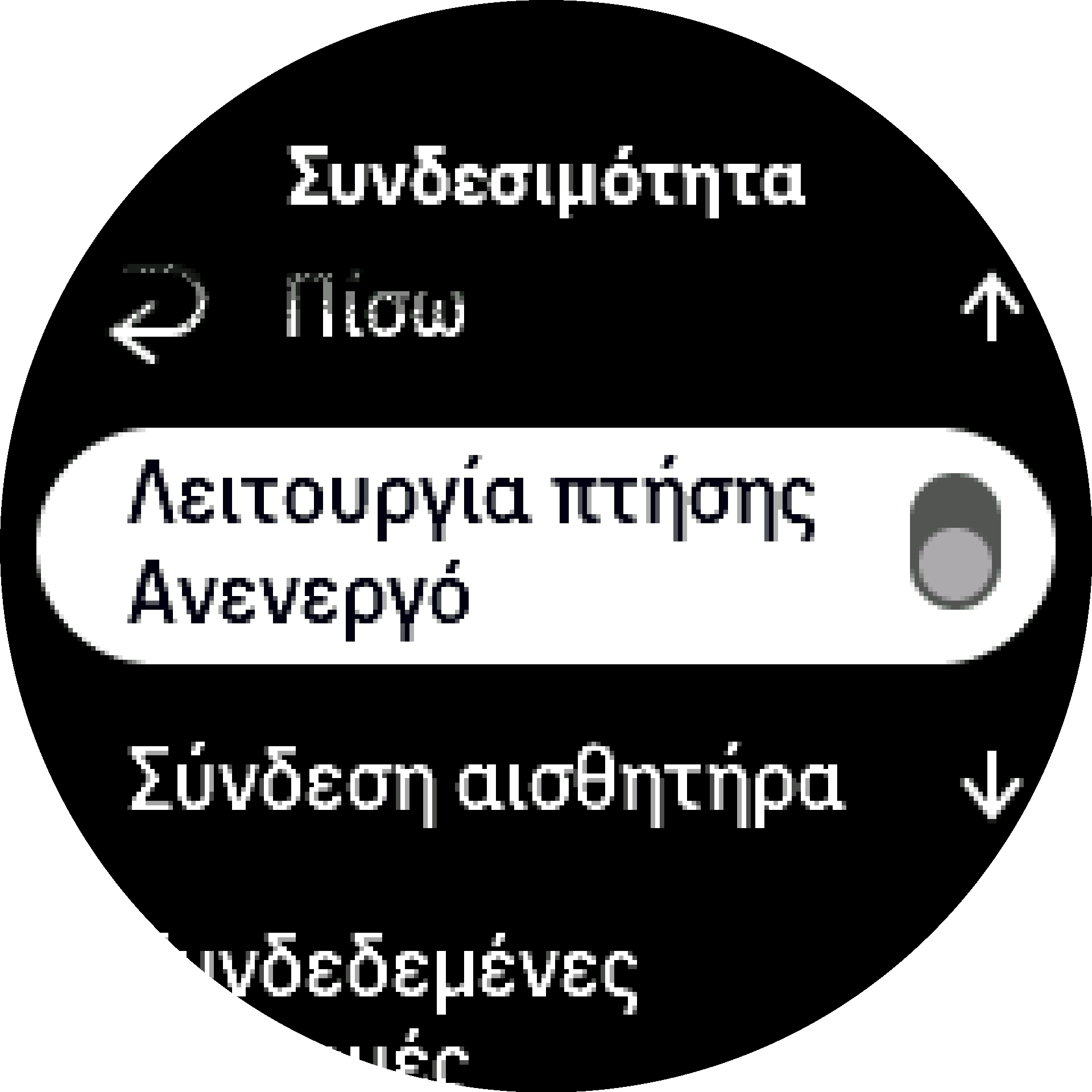 Λειτουργία πτήσης S9PP