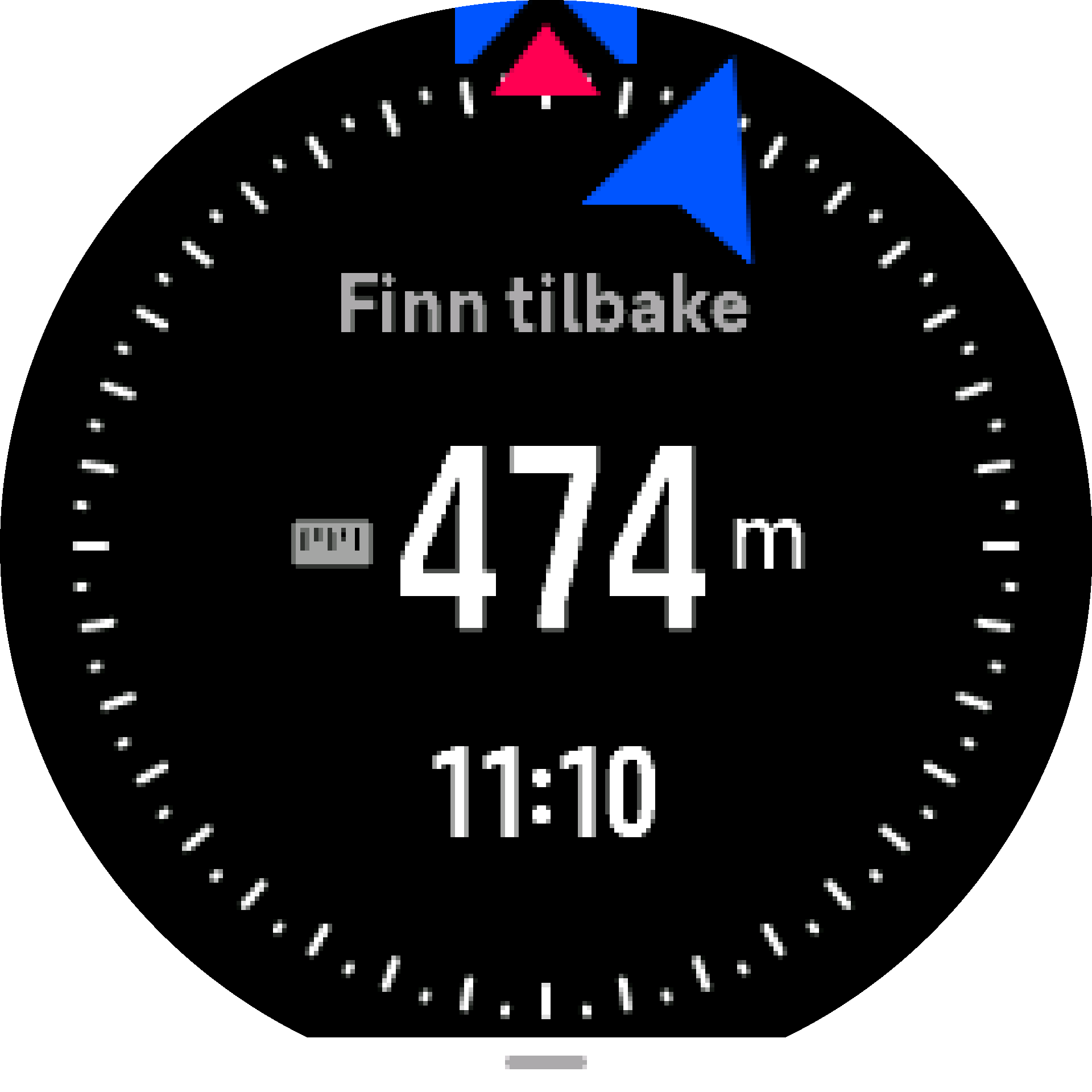 Finn tilbake-visning S9PP