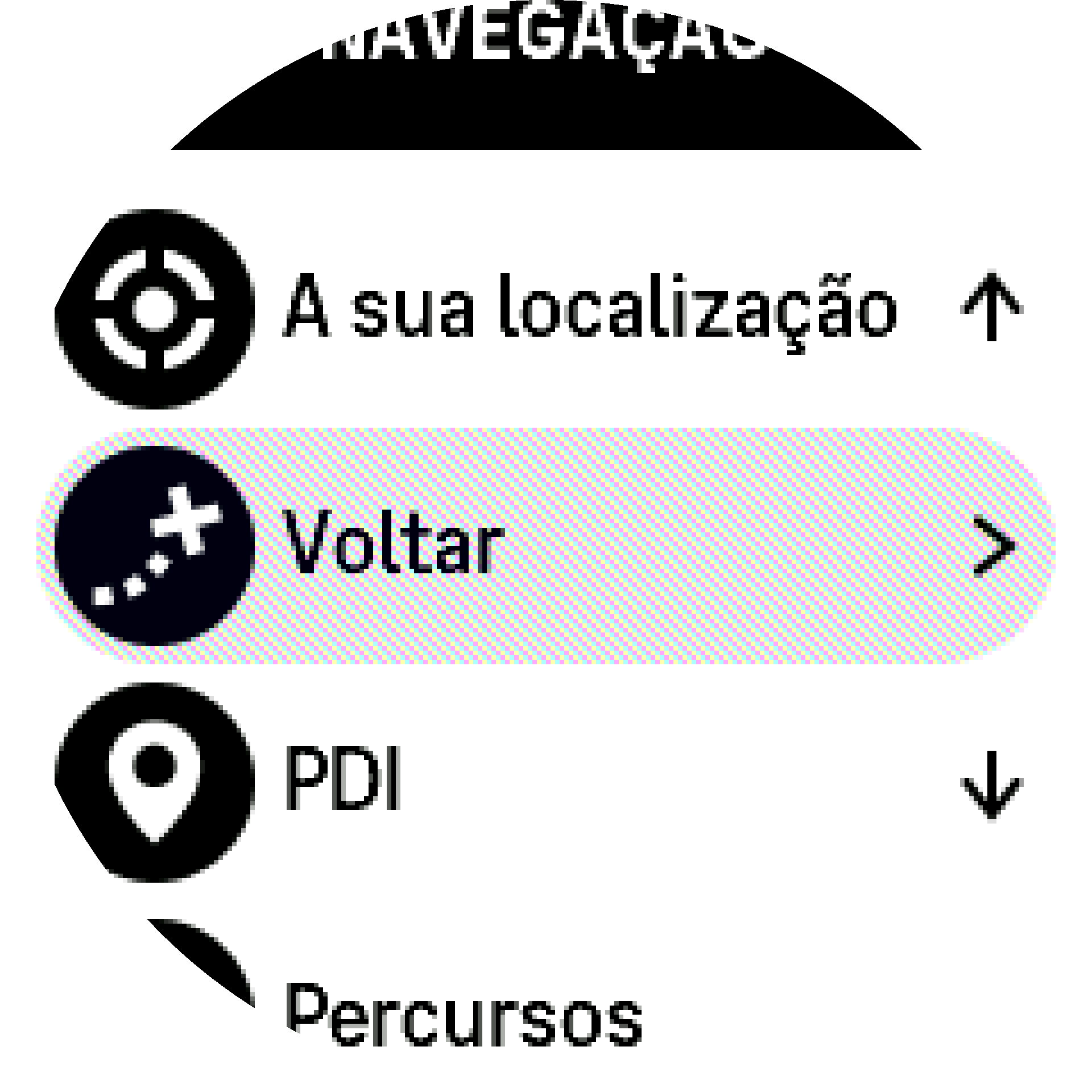 Deslize até Voltar S9PP