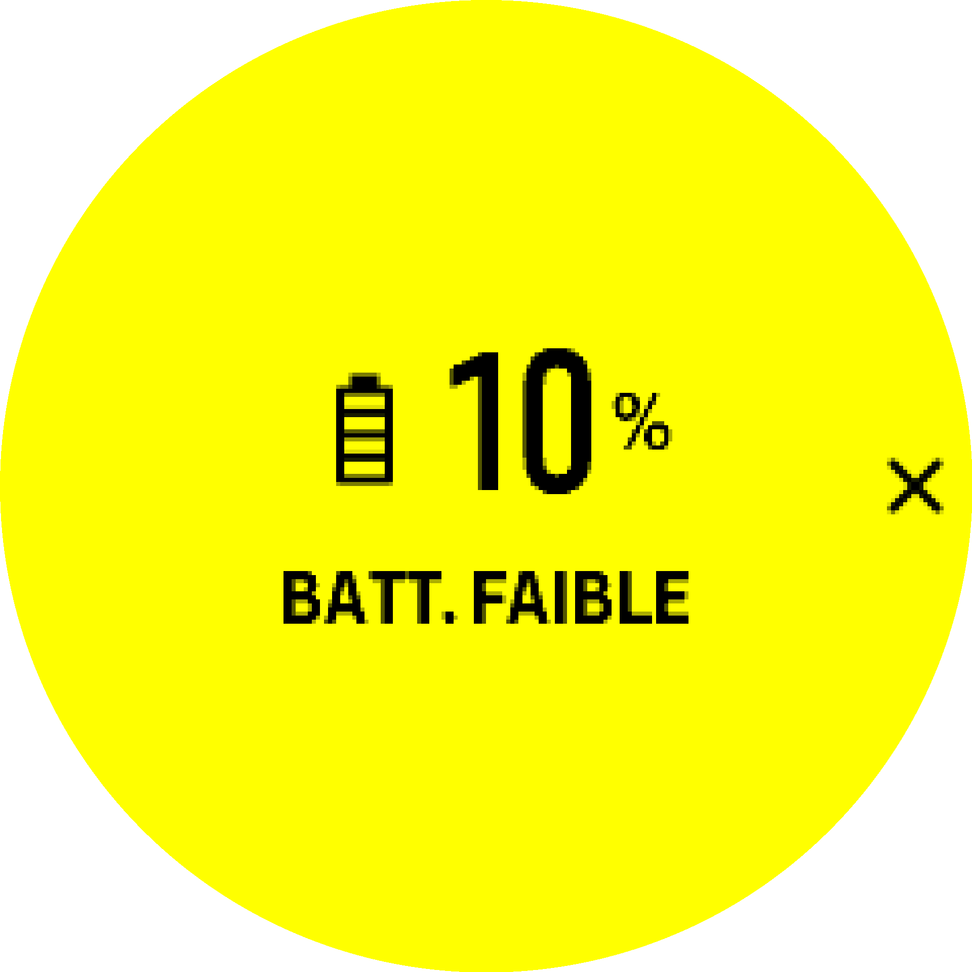 Battery Warning S9PP