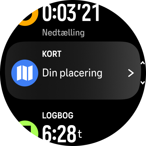 Kortmenu Race
