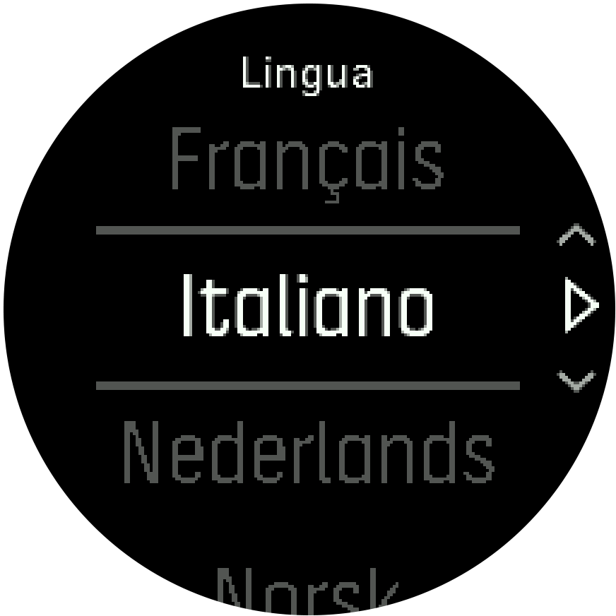 Select language Spartan Trainer