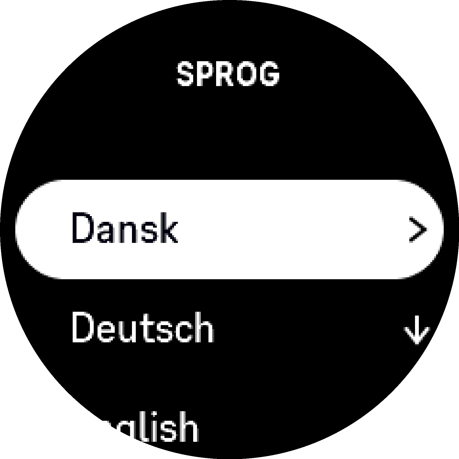 Select language S9PP