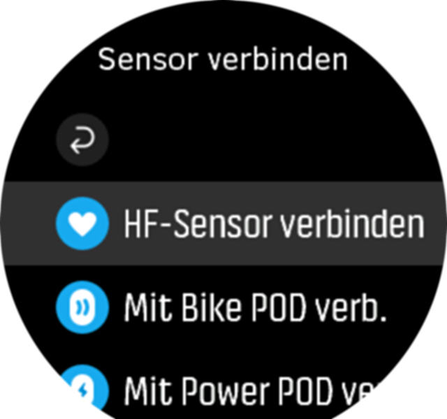 Sensor list