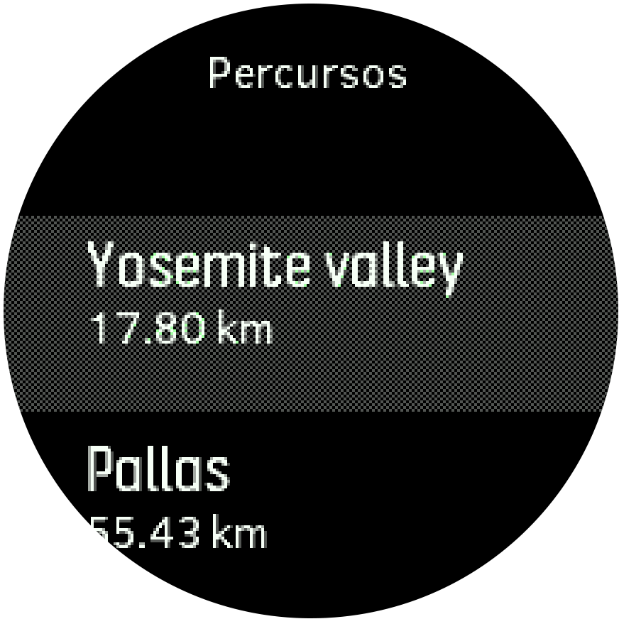 Routes list Trainer