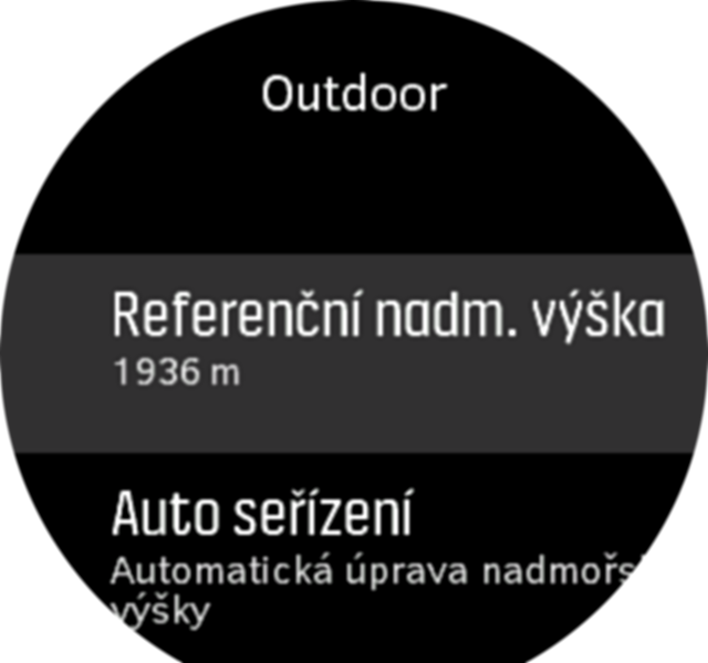 Outdoor settings