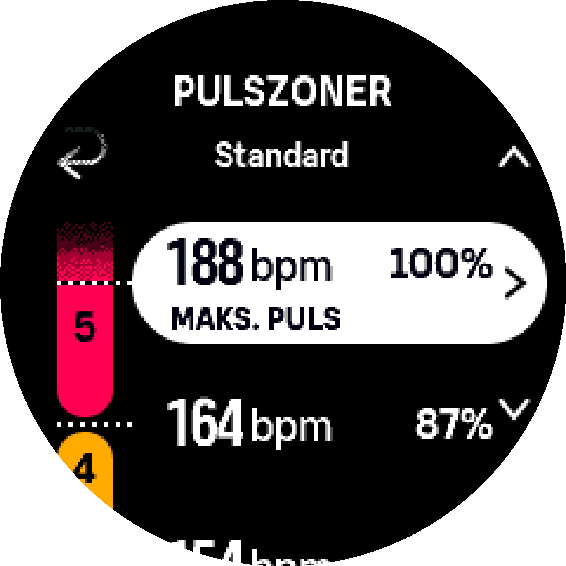 Default Max HR S9PP