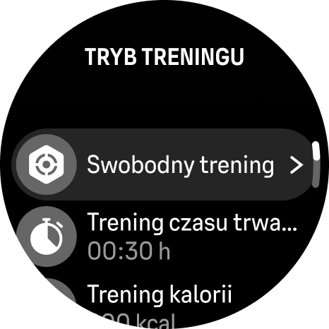 training mode