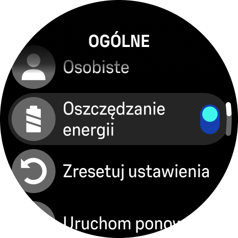 on off setting