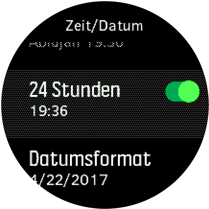 Alarmeinstellung