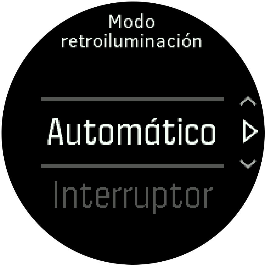 Modo retroiluminación