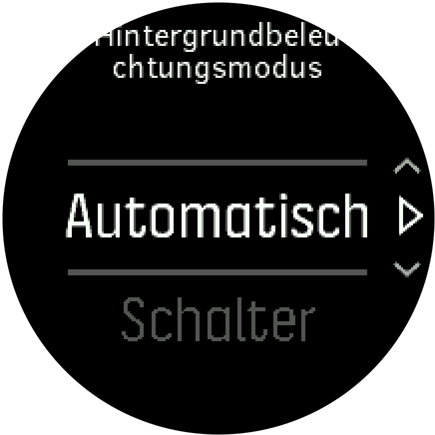 Hintergrundbeleuchtungsmodus