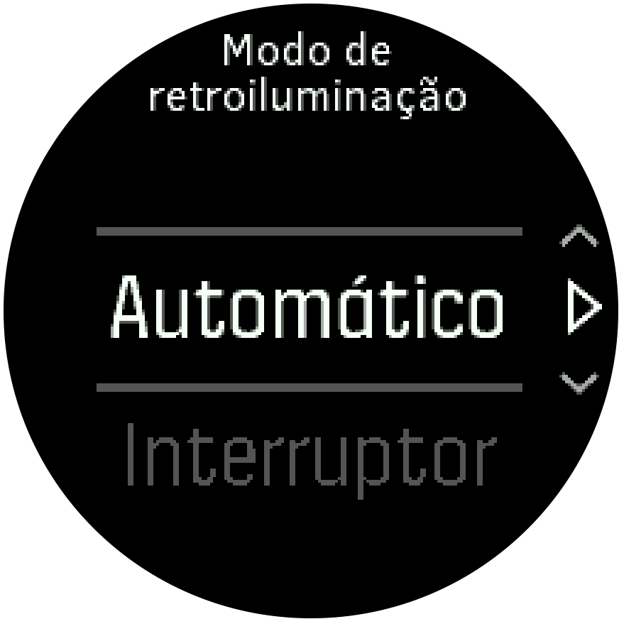 Modo de retroiluminação