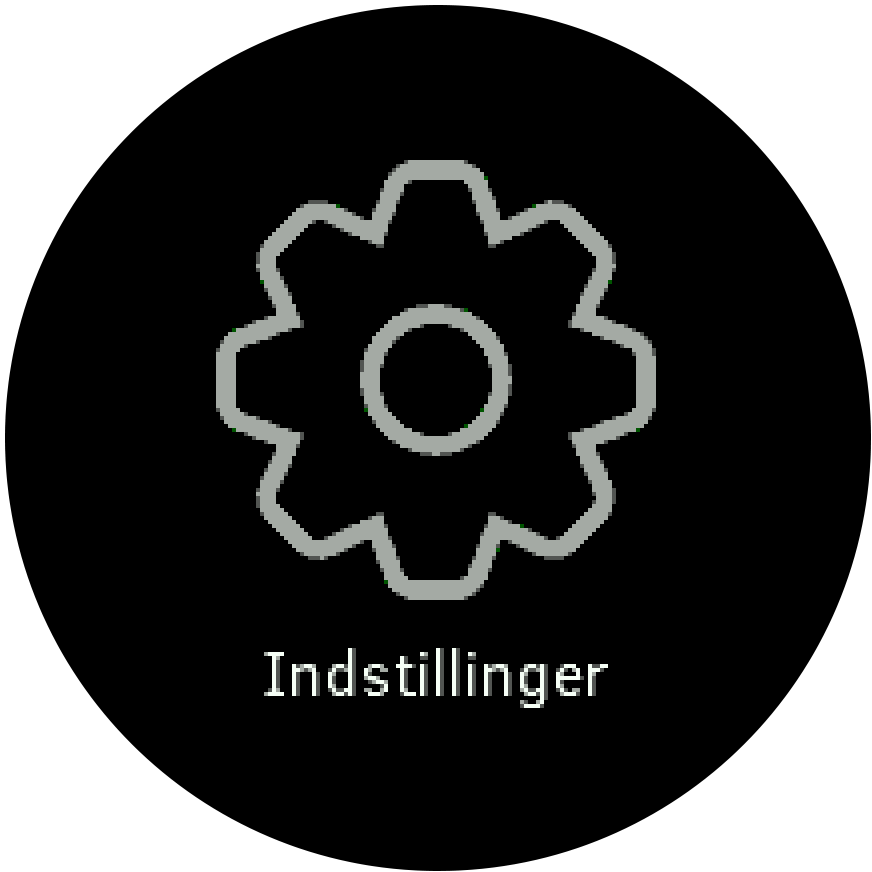 Ikonet Indstillinger