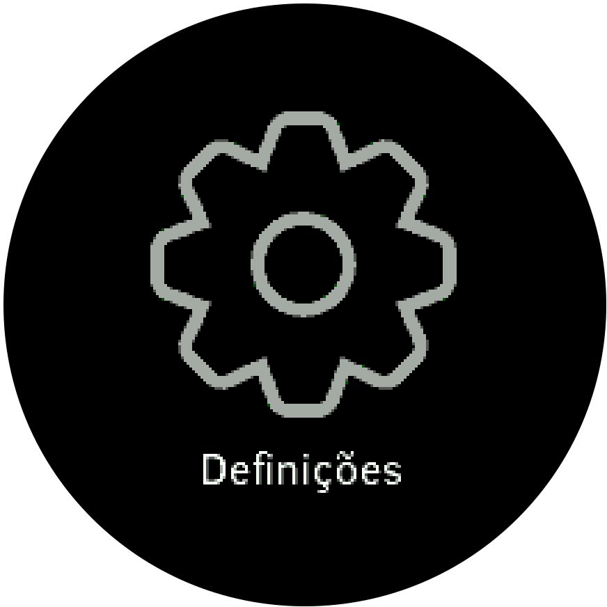 Ícone de definições