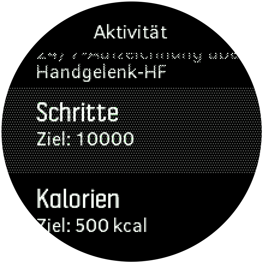 Activity Goals Trainer