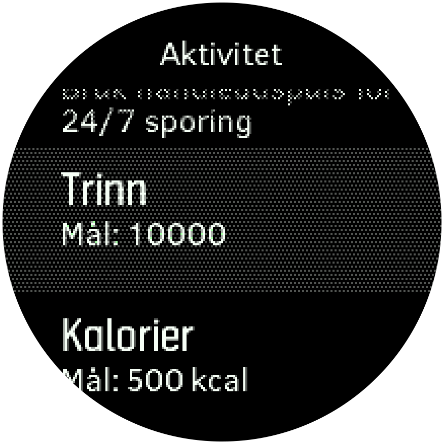 Activity Goals Trainer