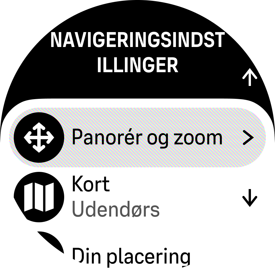 nav options Orca