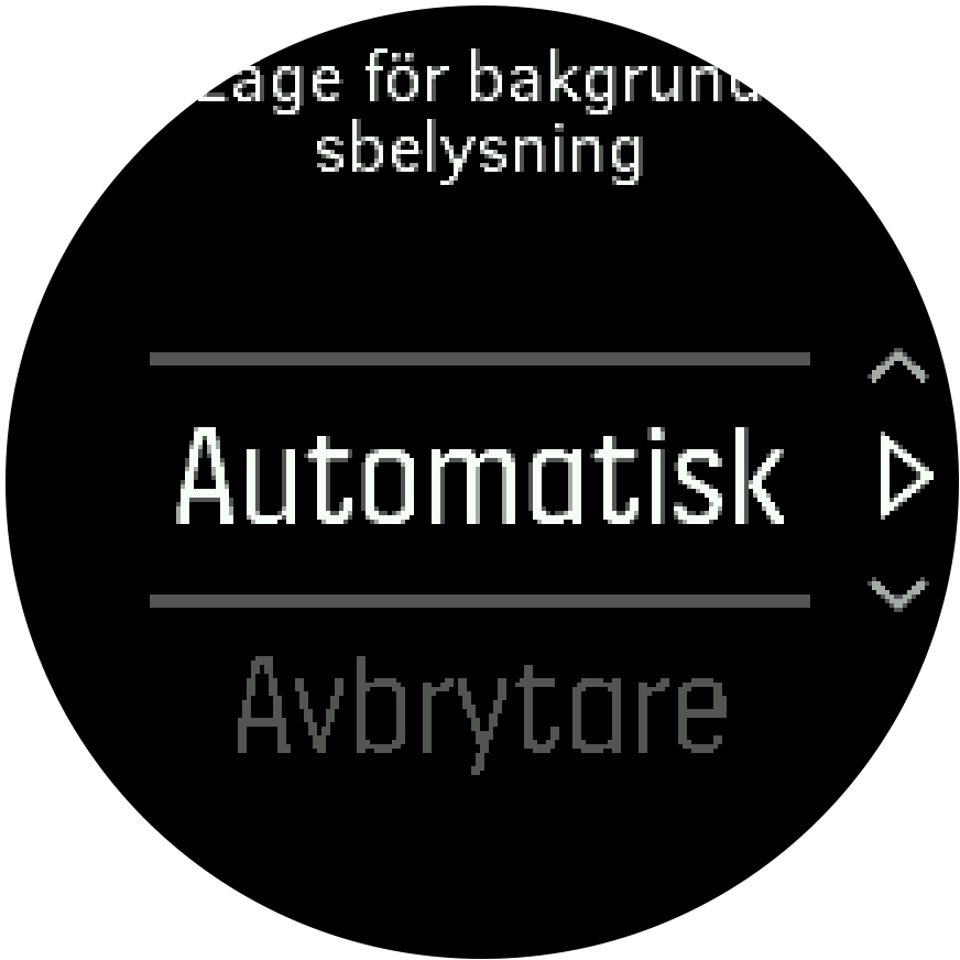 Backlight mode
