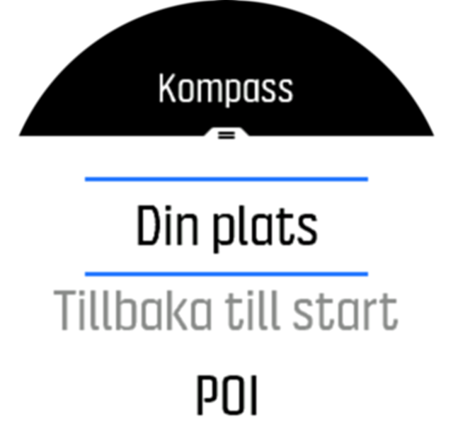 Compass shortcuts en