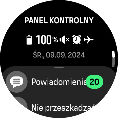control panel