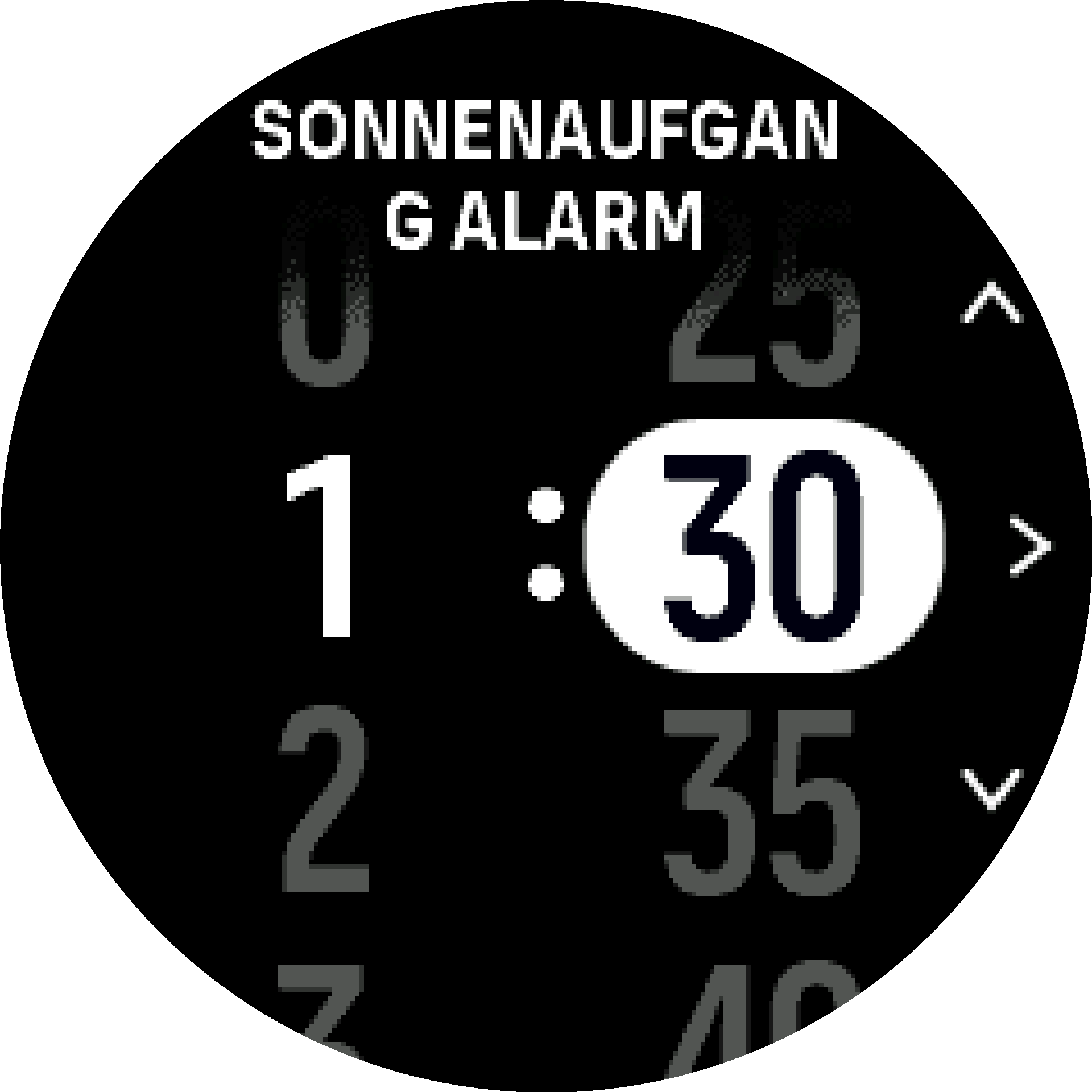 Zeit vor Sonnenuntergang Sonnenaufgang S9PP