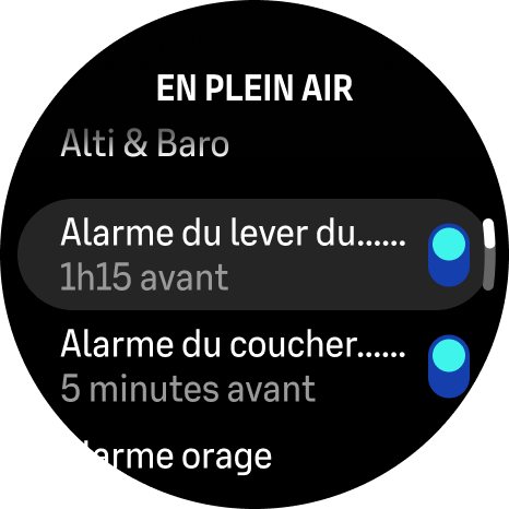 sun alarm