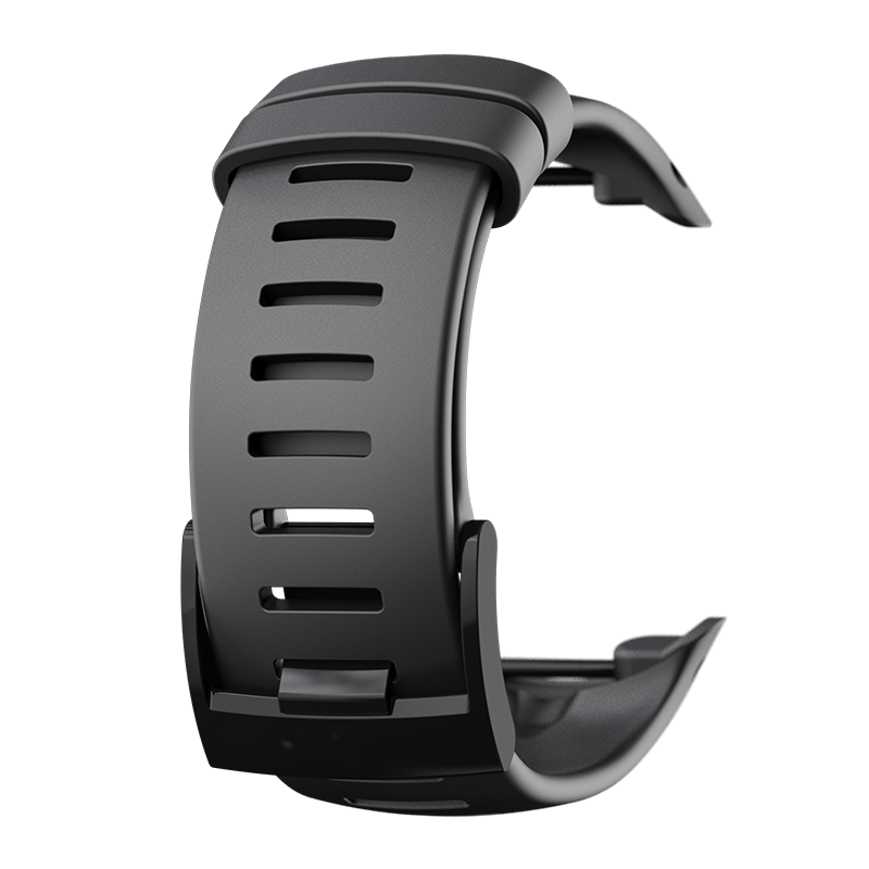 Suunto D4i Novo black silicone strap kit replacement