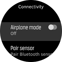 Veillez à ce que le mode Avion soit désactivé.